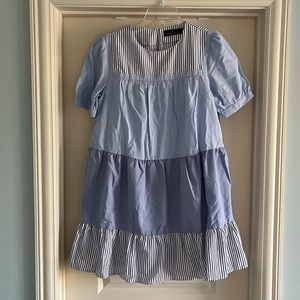 Tuckernuck Exclusive Blue Striped Quinn Dress